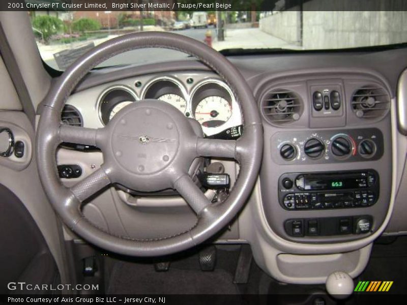 Bright Silver Metallic / Taupe/Pearl Beige 2001 Chrysler PT Cruiser Limited