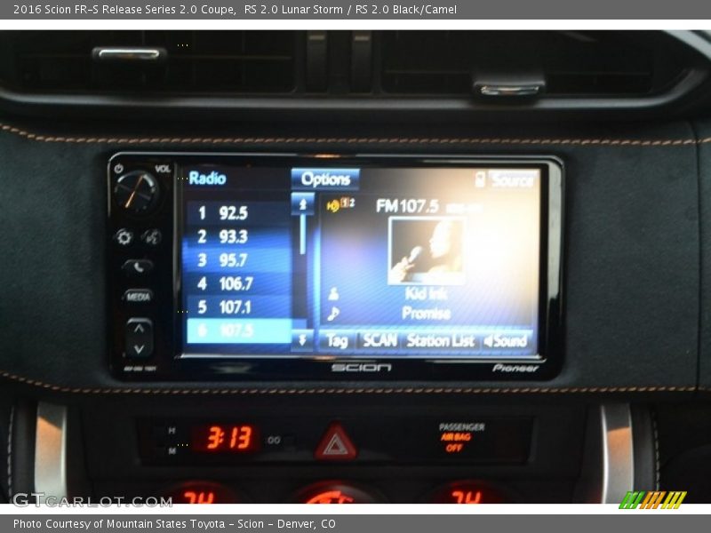 RS 2.0 Lunar Storm / RS 2.0 Black/Camel 2016 Scion FR-S Release Series 2.0 Coupe