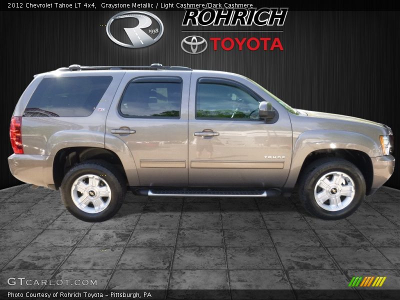 Graystone Metallic / Light Cashmere/Dark Cashmere 2012 Chevrolet Tahoe LT 4x4