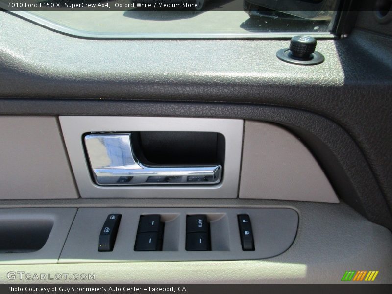 Oxford White / Medium Stone 2010 Ford F150 XL SuperCrew 4x4