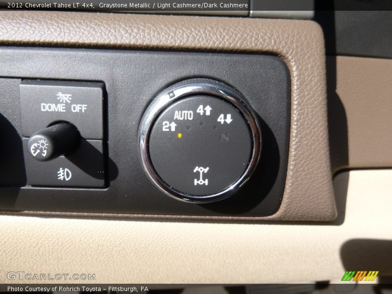 Graystone Metallic / Light Cashmere/Dark Cashmere 2012 Chevrolet Tahoe LT 4x4