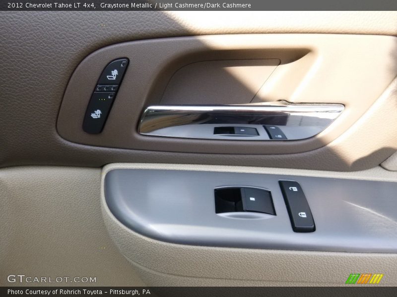 Graystone Metallic / Light Cashmere/Dark Cashmere 2012 Chevrolet Tahoe LT 4x4