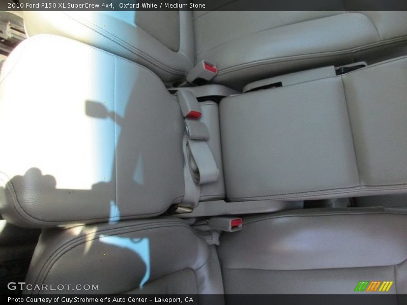 Oxford White / Medium Stone 2010 Ford F150 XL SuperCrew 4x4