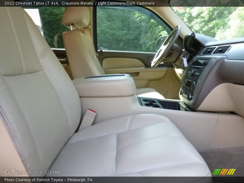 Graystone Metallic / Light Cashmere/Dark Cashmere 2012 Chevrolet Tahoe LT 4x4