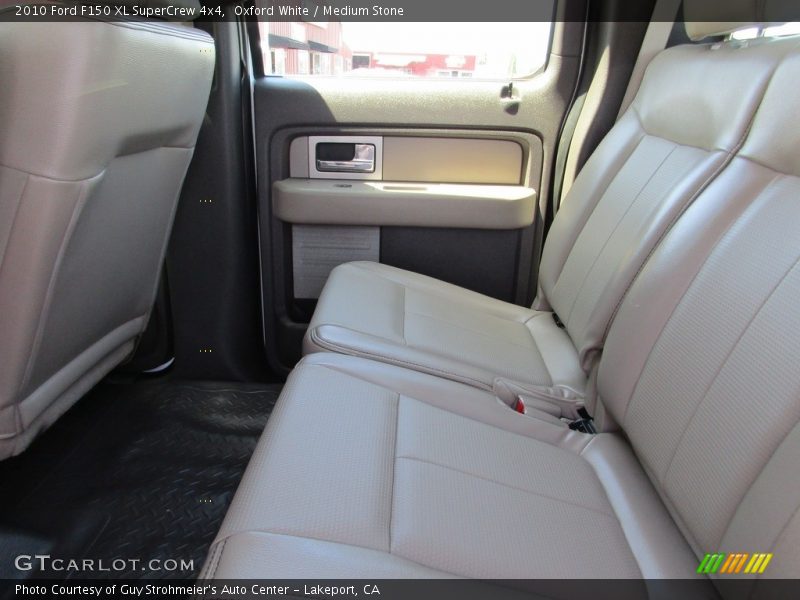 Oxford White / Medium Stone 2010 Ford F150 XL SuperCrew 4x4