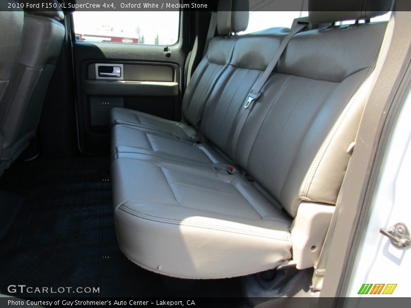 Oxford White / Medium Stone 2010 Ford F150 XL SuperCrew 4x4