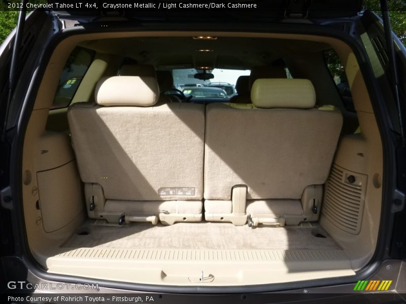 Graystone Metallic / Light Cashmere/Dark Cashmere 2012 Chevrolet Tahoe LT 4x4