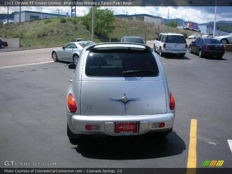 Bright Silver Metallic / Taupe/Pearl Beige 2001 Chrysler PT Cruiser Limited