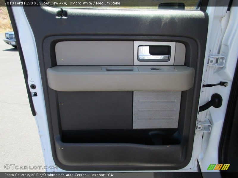 Oxford White / Medium Stone 2010 Ford F150 XL SuperCrew 4x4