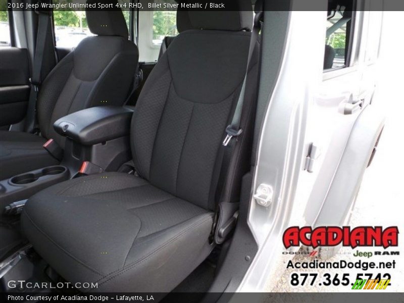Billet Silver Metallic / Black 2016 Jeep Wrangler Unlimited Sport 4x4 RHD