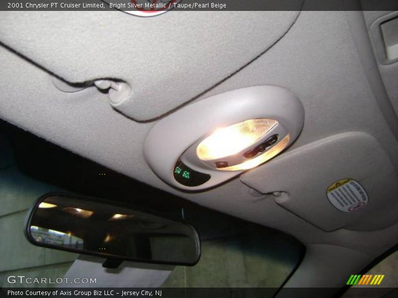 Bright Silver Metallic / Taupe/Pearl Beige 2001 Chrysler PT Cruiser Limited