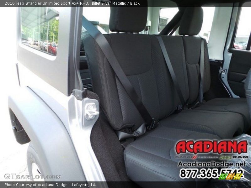 Billet Silver Metallic / Black 2016 Jeep Wrangler Unlimited Sport 4x4 RHD