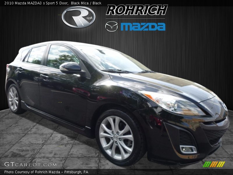 Black Mica / Black 2010 Mazda MAZDA3 s Sport 5 Door