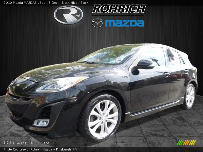 Black Mica / Black 2010 Mazda MAZDA3 s Sport 5 Door