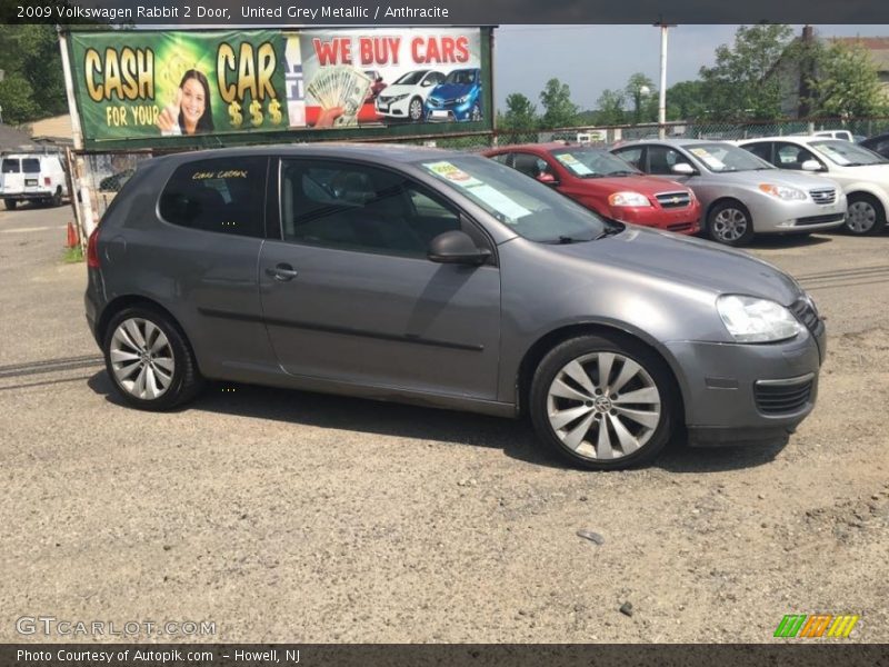 United Grey Metallic / Anthracite 2009 Volkswagen Rabbit 2 Door
