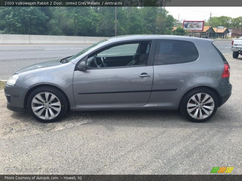 United Grey Metallic / Anthracite 2009 Volkswagen Rabbit 2 Door