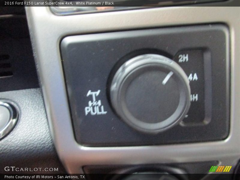 White Platinum / Black 2016 Ford F150 Lariat SuperCrew 4x4