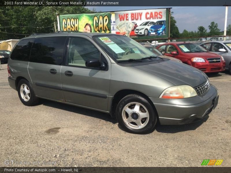 Spruce Green Metallic / Medium Parchment 2003 Ford Windstar LX