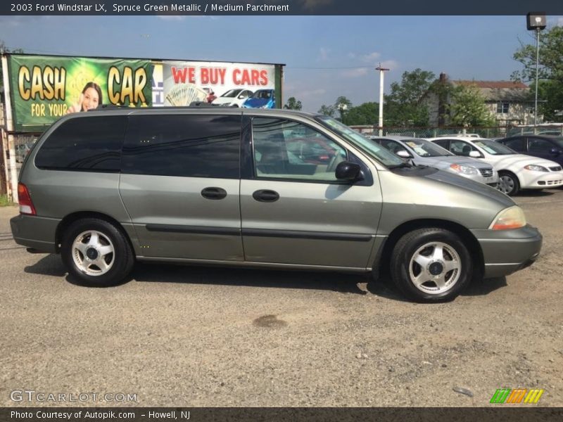Spruce Green Metallic / Medium Parchment 2003 Ford Windstar LX