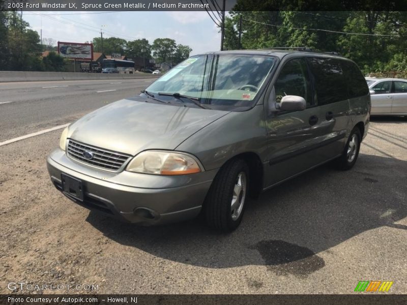 Spruce Green Metallic / Medium Parchment 2003 Ford Windstar LX