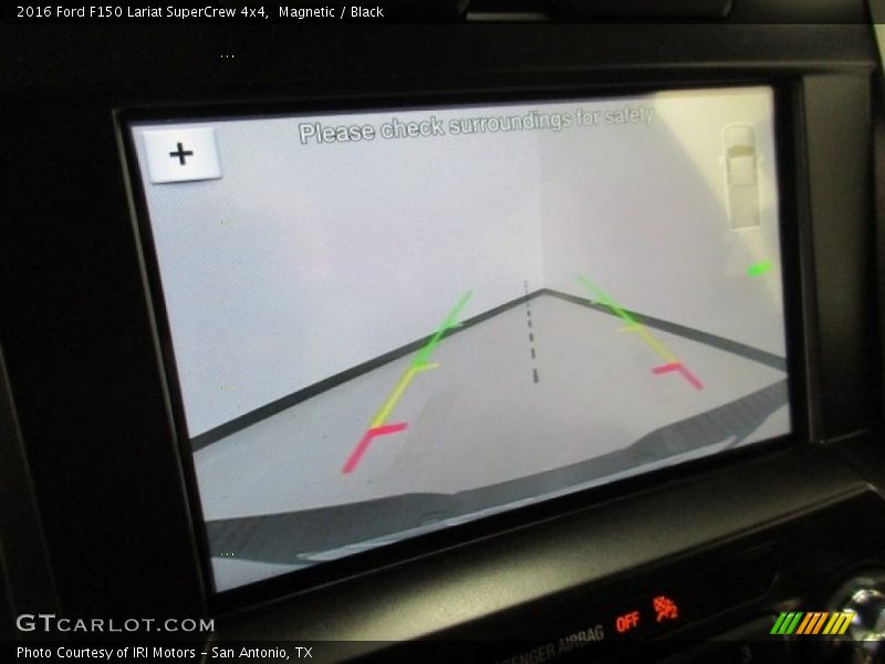 Magnetic / Black 2016 Ford F150 Lariat SuperCrew 4x4