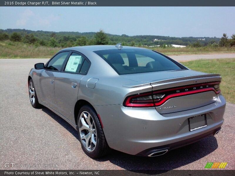 Billet Silver Metallic / Black 2016 Dodge Charger R/T