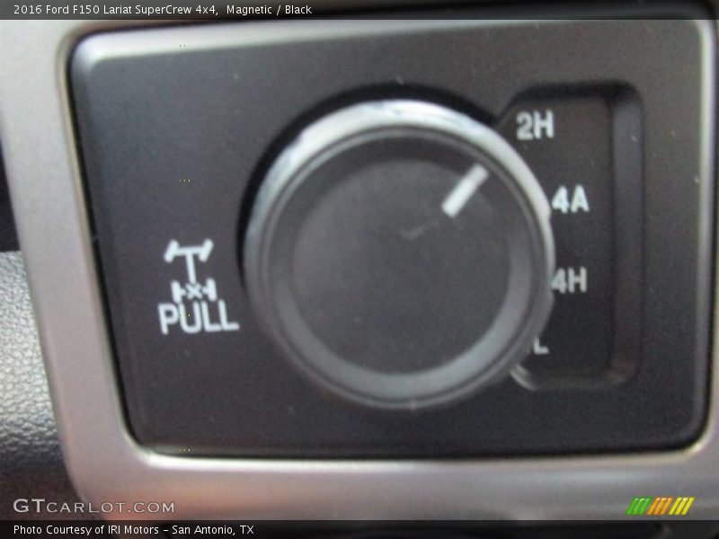 Magnetic / Black 2016 Ford F150 Lariat SuperCrew 4x4