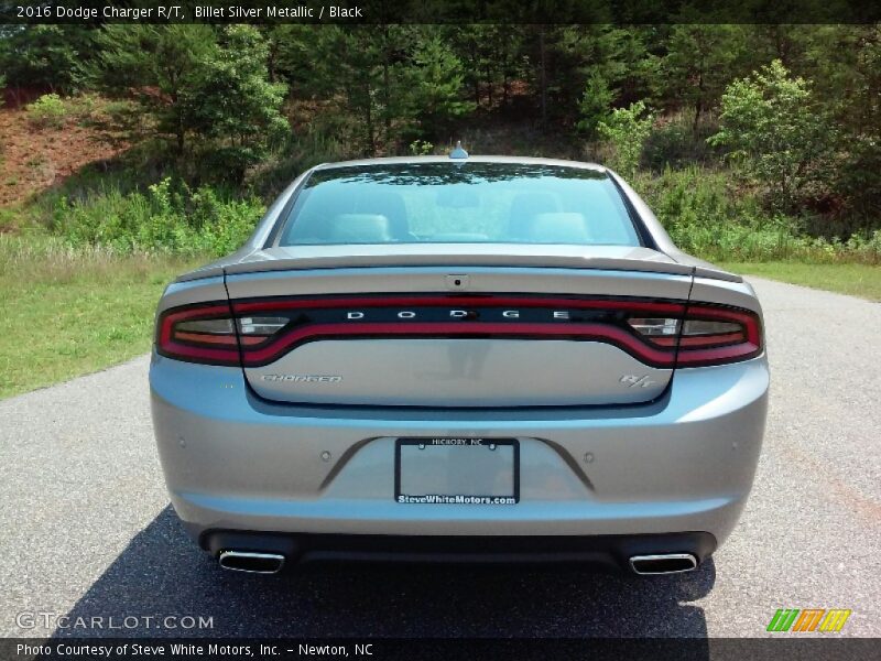Billet Silver Metallic / Black 2016 Dodge Charger R/T