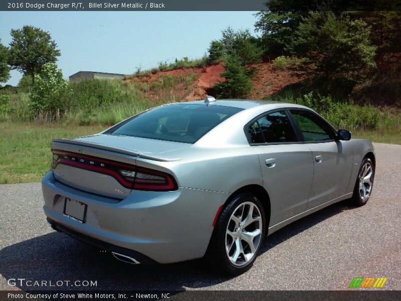 Billet Silver Metallic / Black 2016 Dodge Charger R/T