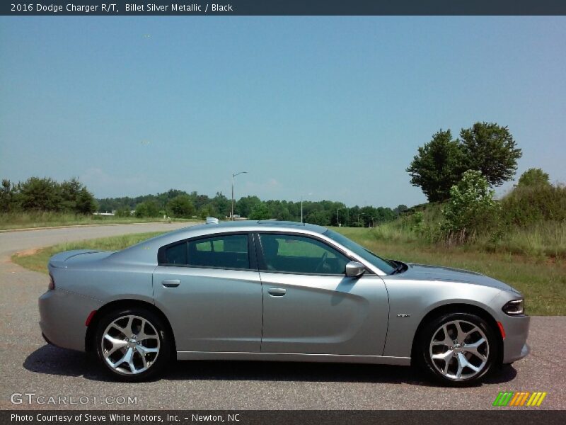 Billet Silver Metallic / Black 2016 Dodge Charger R/T