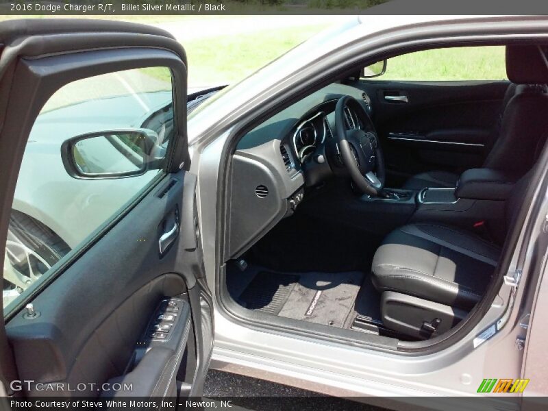 Billet Silver Metallic / Black 2016 Dodge Charger R/T