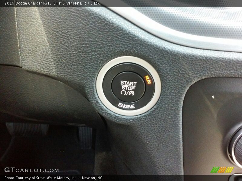 Billet Silver Metallic / Black 2016 Dodge Charger R/T