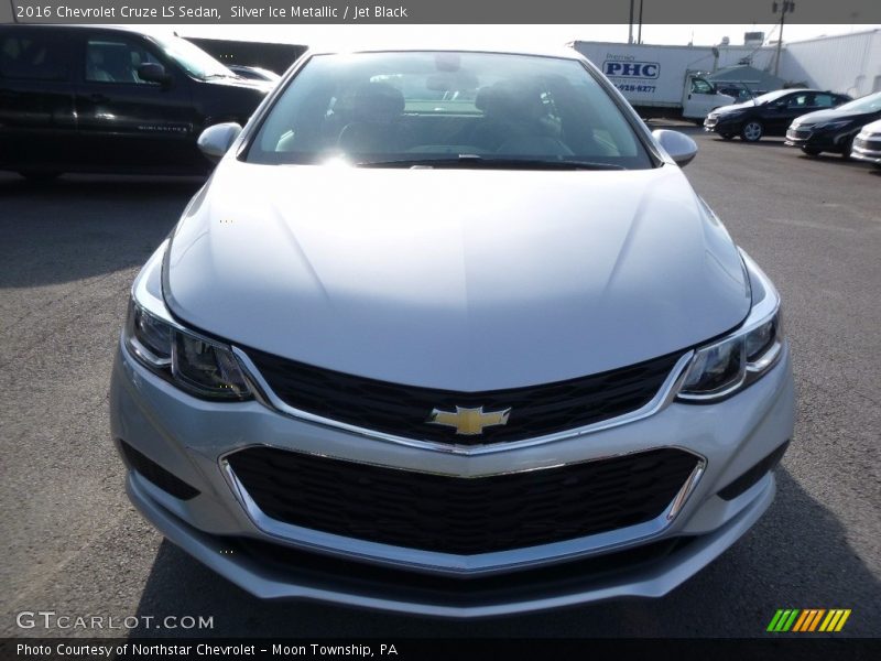 Silver Ice Metallic / Jet Black 2016 Chevrolet Cruze LS Sedan