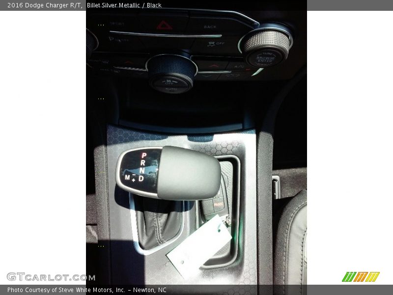 Billet Silver Metallic / Black 2016 Dodge Charger R/T