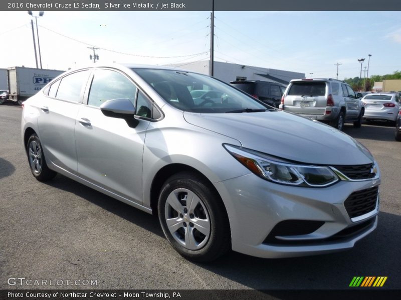 Silver Ice Metallic / Jet Black 2016 Chevrolet Cruze LS Sedan