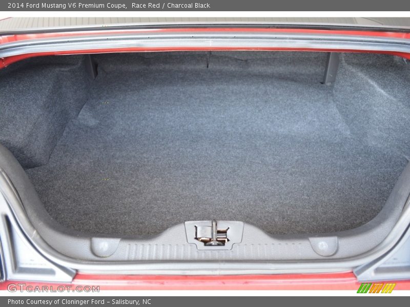Race Red / Charcoal Black 2014 Ford Mustang V6 Premium Coupe