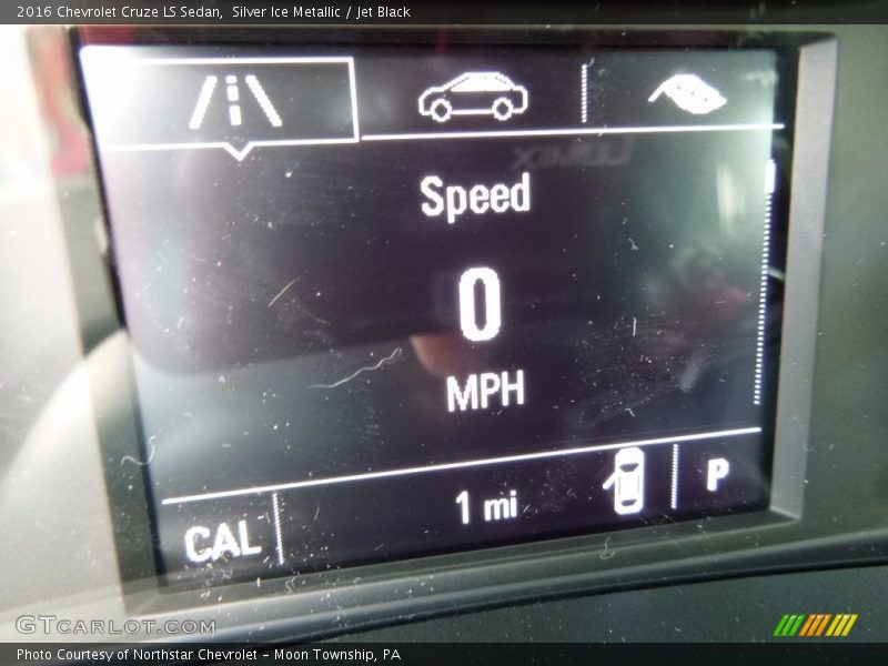 Silver Ice Metallic / Jet Black 2016 Chevrolet Cruze LS Sedan