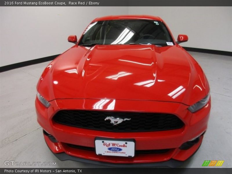 Race Red / Ebony 2016 Ford Mustang EcoBoost Coupe