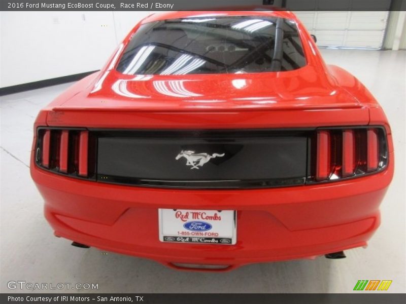 Race Red / Ebony 2016 Ford Mustang EcoBoost Coupe