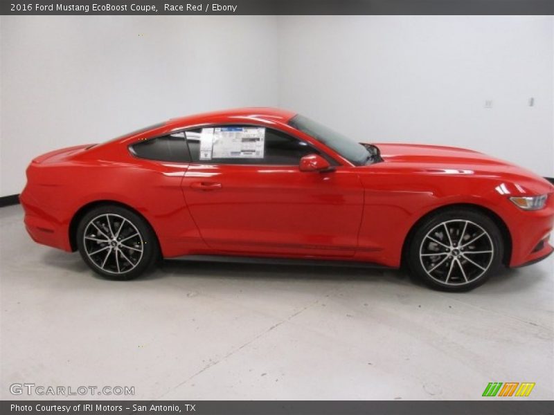 Race Red / Ebony 2016 Ford Mustang EcoBoost Coupe