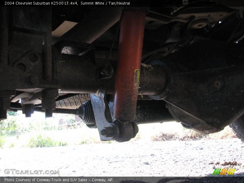 Summit White / Tan/Neutral 2004 Chevrolet Suburban K2500 LT 4x4