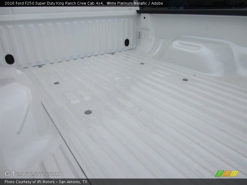 White Platinum Metallic / Adobe 2016 Ford F250 Super Duty King Ranch Crew Cab 4x4