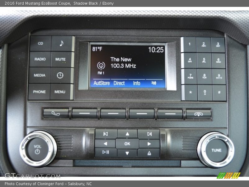 Shadow Black / Ebony 2016 Ford Mustang EcoBoost Coupe