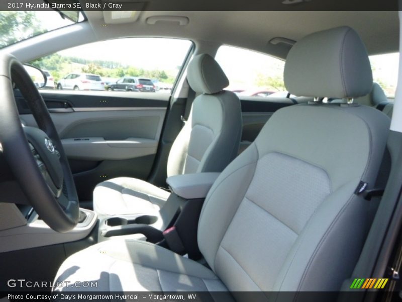 Black / Gray 2017 Hyundai Elantra SE