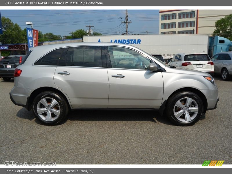 Palladium Metallic / Graystone 2013 Acura MDX SH-AWD