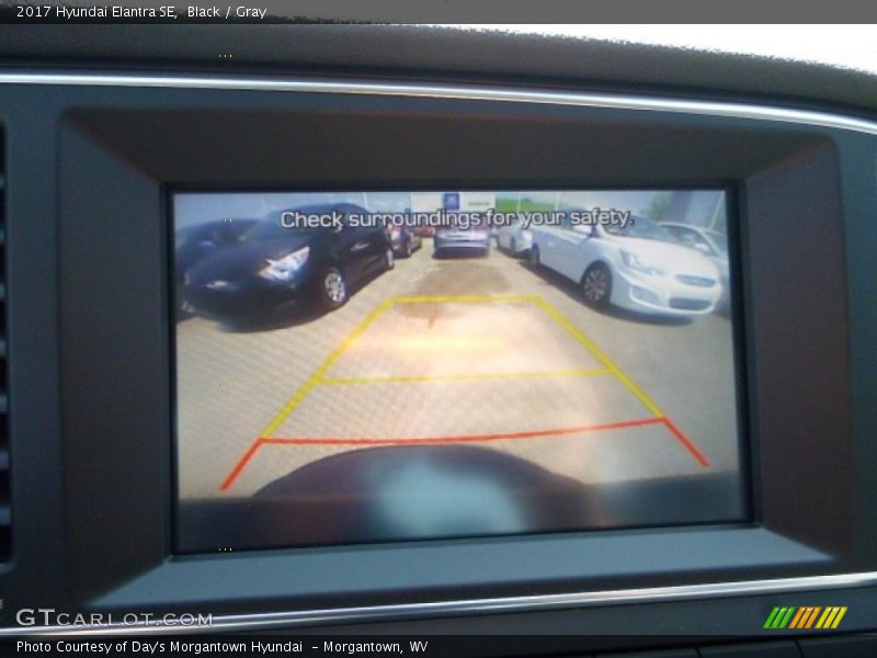 Black / Gray 2017 Hyundai Elantra SE