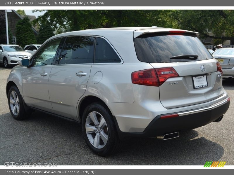 Palladium Metallic / Graystone 2013 Acura MDX SH-AWD