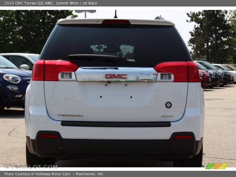 Summit White / Jet Black 2014 GMC Terrain SLE AWD