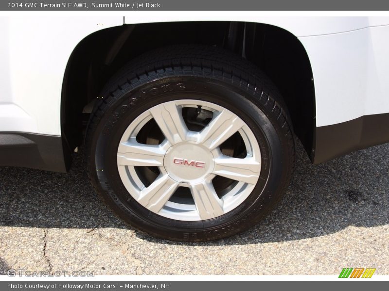 Summit White / Jet Black 2014 GMC Terrain SLE AWD