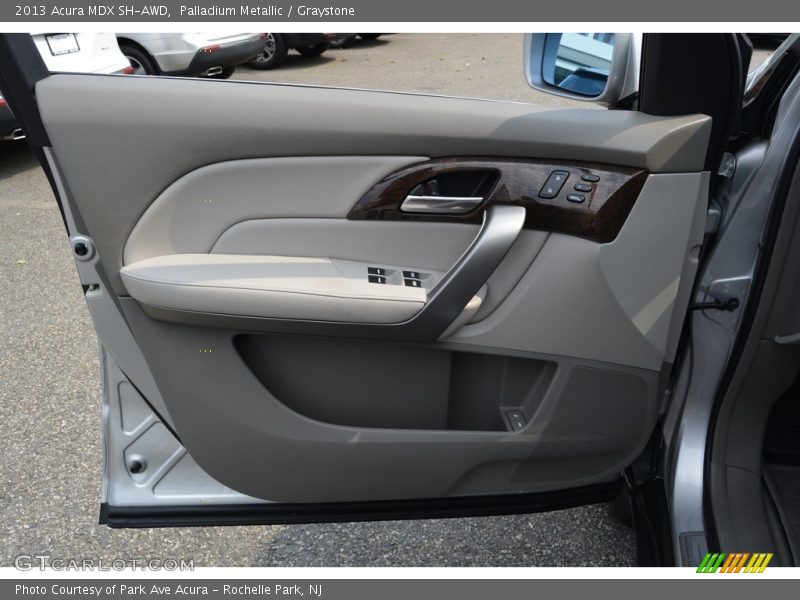 Palladium Metallic / Graystone 2013 Acura MDX SH-AWD